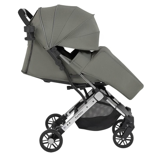 Коляска прогулочная Farfello Comfy Go Comfort Chrome Silver Green Chrome/Зелёный - 2